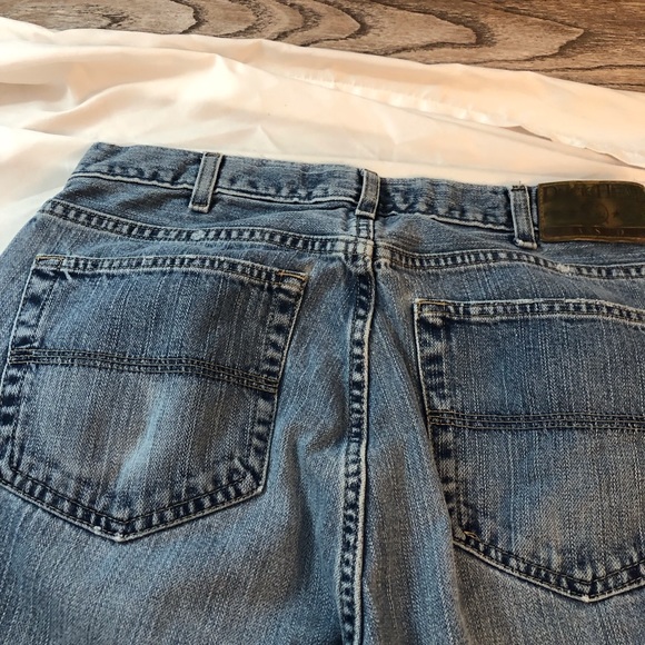 Unisex Vintage Duckhead Jeans Co. Jeans SZ 34/32 Cotton Bootcut Light Distress - Picture 8 of 14